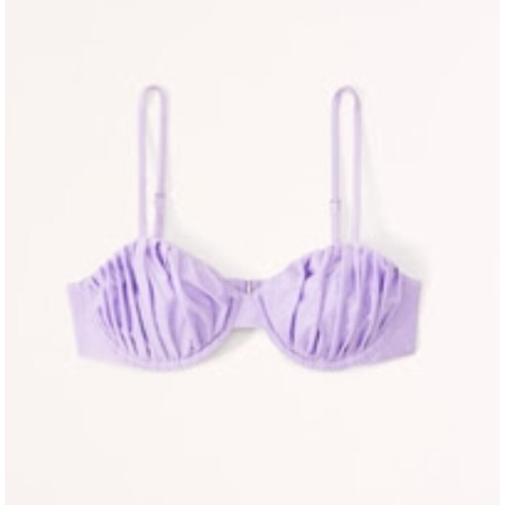 Abercrombie Ruched Underwire Bikini Top